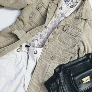 White cargo  pants